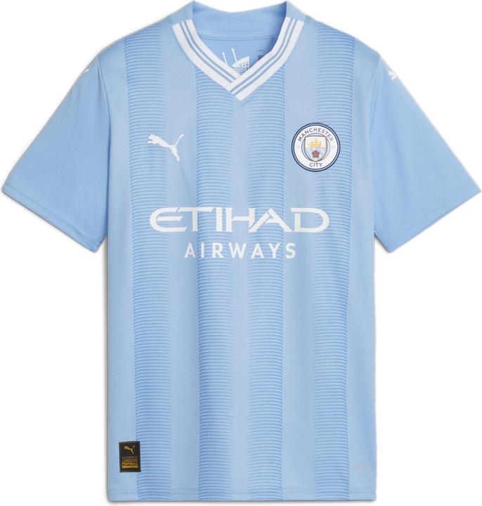 Puma MCFC Home Jersey Replica Jr (116)