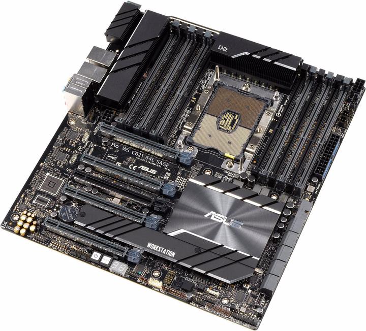 Actual product image ASUS Pro WS C621-64L Sage (LGA 3647, Intel C621, SSI CEB)