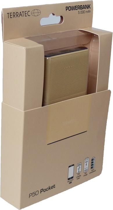 Immagine prodotto Terratec P50 Tasca (5000 mAh, 5 W, 18.50 Wh)