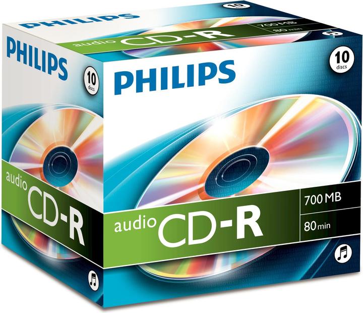 Image du produit Philips CD-R (10 x)