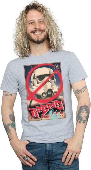 Immagine prodotto Star Wars Rebels Poster Maglietta Uomo (S)