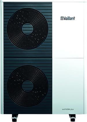 Produktbild Vaillant aroTHERM plus VWL 125/6 A 400V S2 12 kW Luft/Wasser-Monoblock-Wärmepumpe Energieklasse A+++