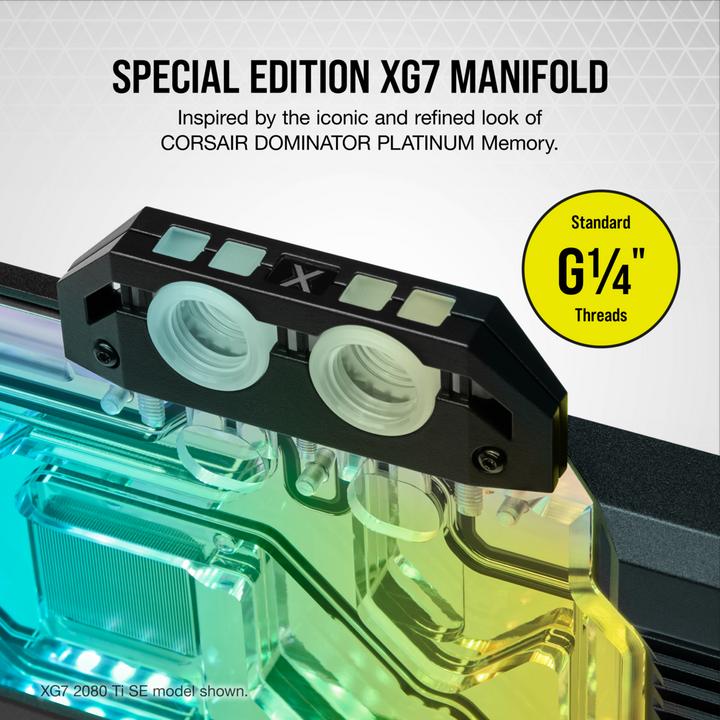 Actual product image Corsair Hydro X Series XG7 RGB