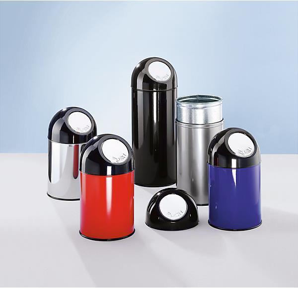 Actual product image kaiserkraft Waste bin PUSH (40 l)