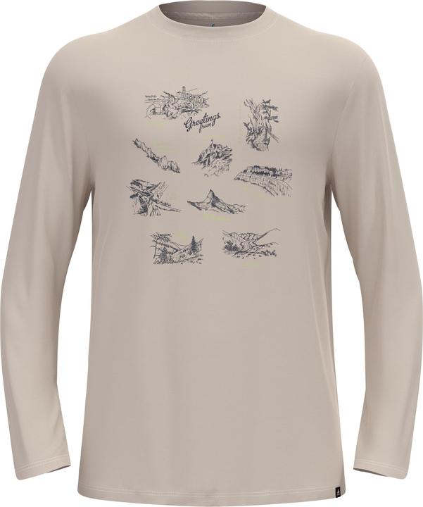 Odlo T-shirt crew neck l/s MERINO 200 TOURIST