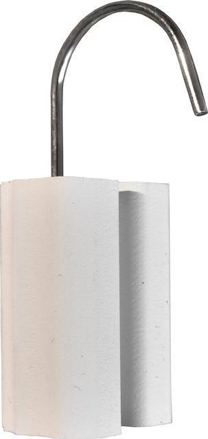 Actual product image BestaPac Fensterpuffer mit Haken, rund, Ø 35 mm, goldig