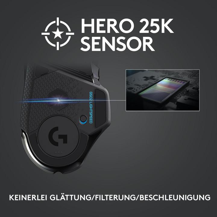 Actual product image Logitech G G502 Lightspeed (Wireless)