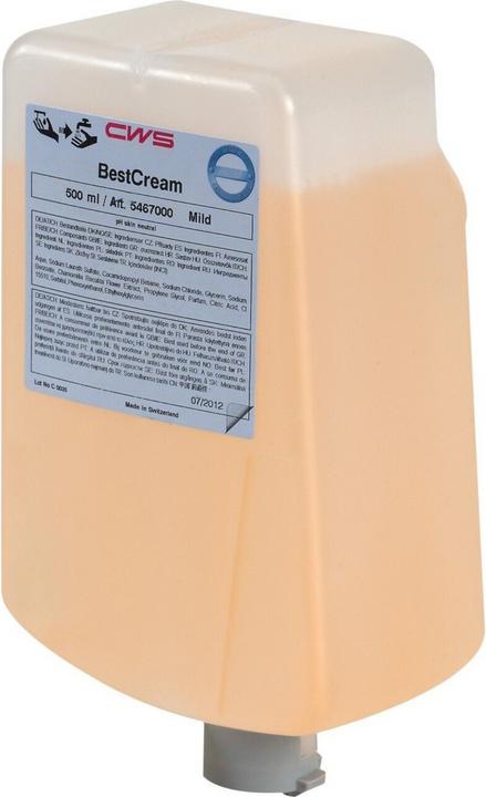 CWS Flüssigseife Best Cream Mild Inhalt: 0,5 l Inhalt: 0,5 l (Flüssigseife, 500 ml)