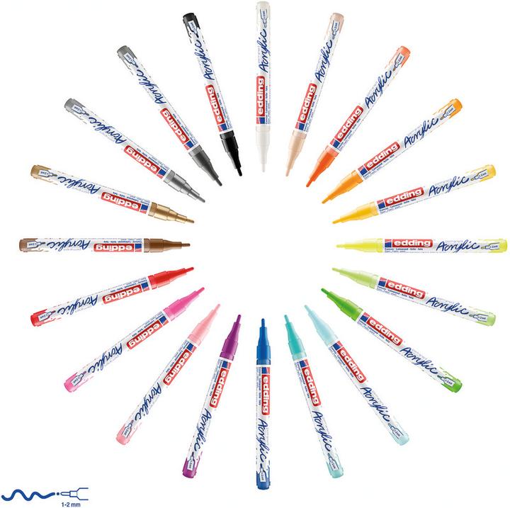 Produktbild Edding Acrylmarker 5300 Fein (Warmbeige, 2 mm, 1 x)