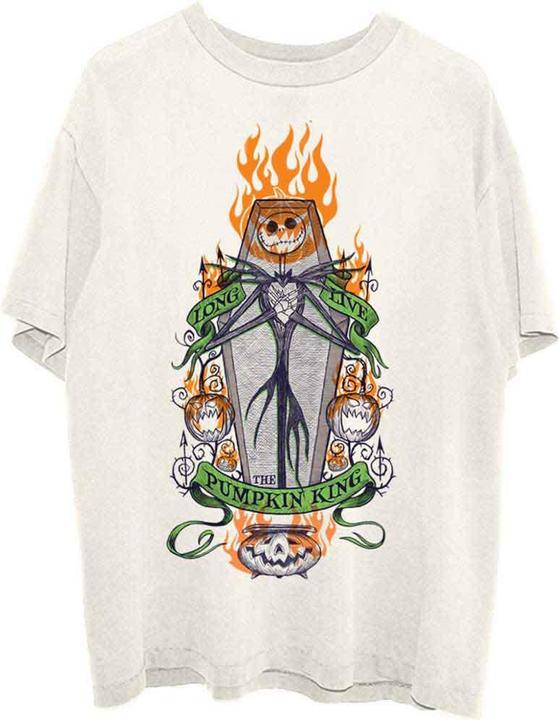 The Nightmare Before Christmas Orange Flames Pumpkin King