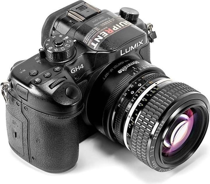Actual product image Commlite Nikon F lens for MFT (Standard, Micro Four Thirds)