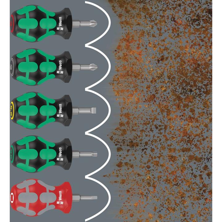 Actual product image Wera 300/7 Mix 1 Screwdriver set (Port, Phillipps cross recess (PH))