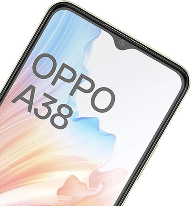 Produktbild Just in Case GehÃ¤rtetes Glas Clear Displayschutzfolie OPPO A38 (1 Stück, Apple iPhone 14 Pro)