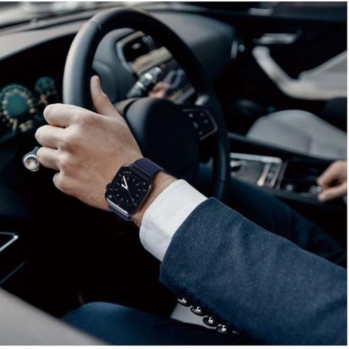 Image du produit Dux Ducis Bracelet de remplacement en acier inoxydable Milanese Series (45 mm, 42 mm, 44 mm, Acier inoxydable)
