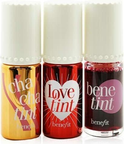 Immagine prodotto BeneFit Cosmetics Tinte labbra da amare (Oro, Rosso, Viola)