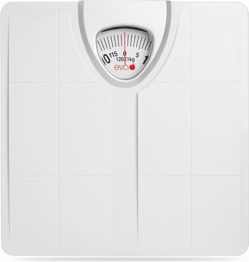 Produktbild Eva- Kochen und Haushalt Eva Personenwaageweisschrom, Mod 621 (120 kg)
