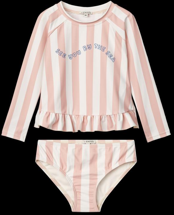 Produktbild Liewood Dagny Badeanzug Stripe Sorbet (104)