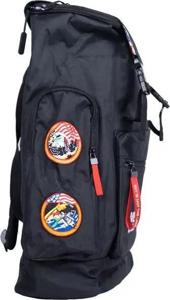 Produktbild natelo Nasa Canvas Laptop Backpack 28X15X44cm - Black