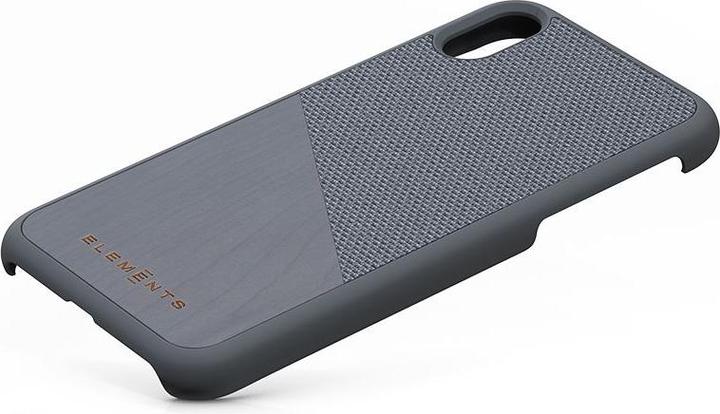 Productafbeelding Nordic Elements Origineel Helium - Iphone Xr Hoesje met Echt Esdoornhout (Medium Grijs) (Apple iPhone XR)