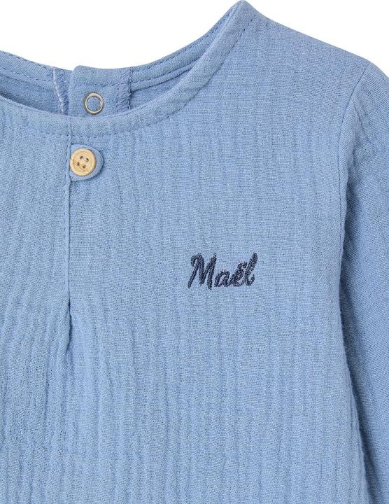 Image du produit Vertbaudet Bio-Kollektion: Baby Hemdbluse aus Musselin (68)