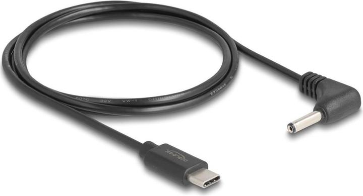 Actual product image Delock USB Type-C power cable to DC 3.5 x 1.35 mm plug gew (1.50 m)