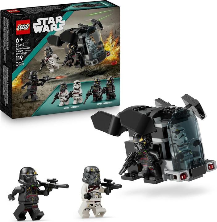 Immagine prodotto LEGO 75412 Todestruppler & Nachttruppler Battle Pack (75412, LEGO Star Wars)