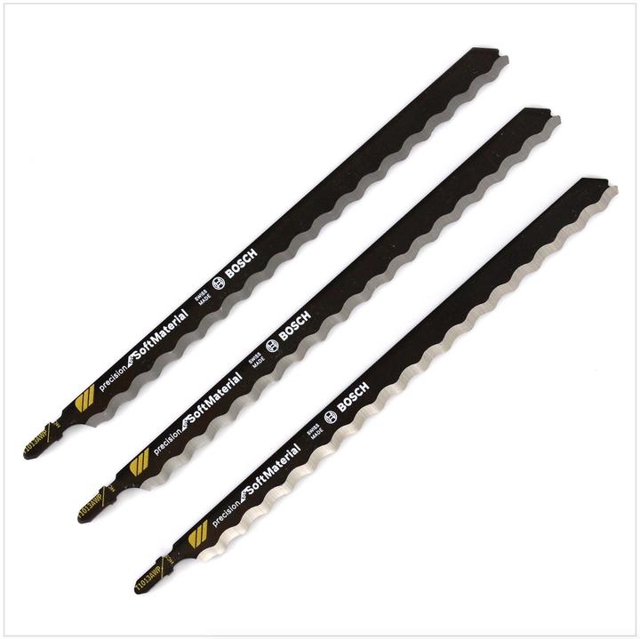 Image du produit Bosch Professional Zubehör Lame de scie sauteuse PRO Fibre Insulation precise T1013AWP, 250 mm, 3 pcs.
