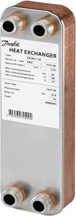 Image du produit Danfoss Redan XB06L-1 24 pladevarmv. - XB06L-1 24 pladevarmeveksler