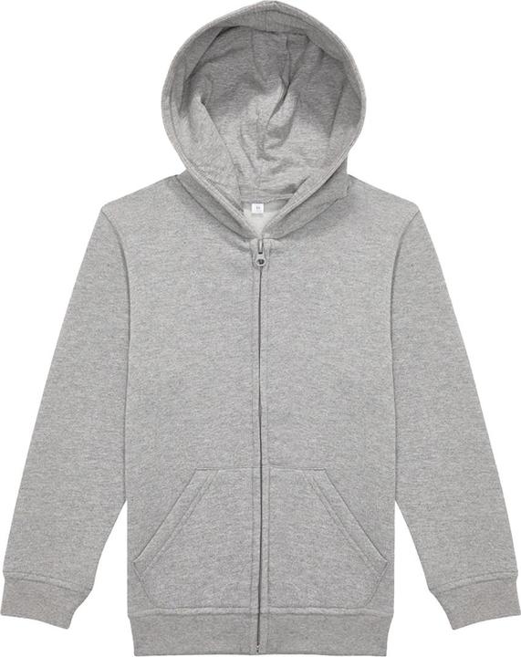 Produktbild B&C ID.334 Hoodie mit durchgehendem Reissverschluss (152, 158)