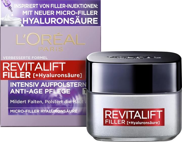Immagine prodotto L'Oréal Paris Loreal, Revitift filler, crema giorno, 50 ml (50 ml, Crema da giorno)
