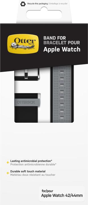 Immagine prodotto OtterBox Cinturino Apple Watch 42 - 44 mm (44 mm, 42 mm, Silicone, Acciaio inox)