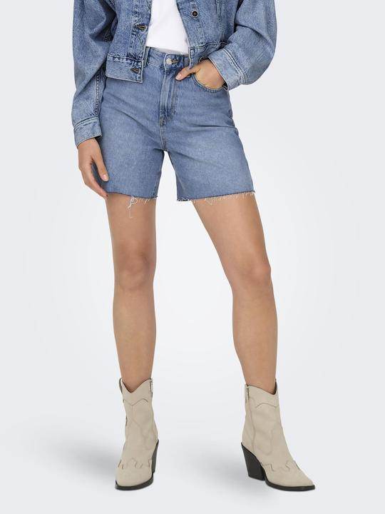 Immagine prodotto Only ONLZITA Hohe Taille Normal geschnitten Jeans-Shorts Jeans-Shorts (M)