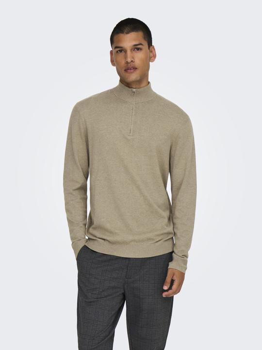 Produktbild Only & Sons Normal geschnitten Rundhalsausschnitt Pullover Strickpullover (XXL)