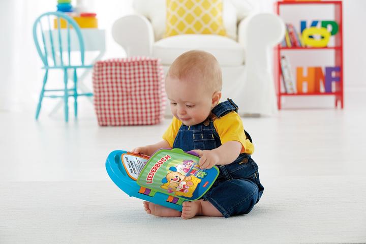 Image du produit Fisher-Price Livre Interactif Comptines - Livre bébé - 6 mois et + (Français)