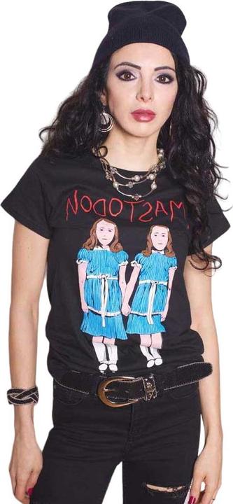 Actual product image Mastodon Womens/Ladies Twins Cotton T-Shirt (S)