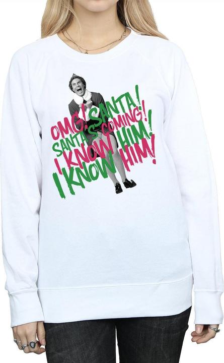 Produktbild Elf Santa's Coming Sweatshirt (XXL)