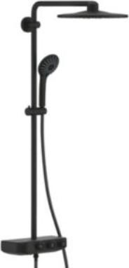 Actual product image Grohe Euphoria shower system - SmartControl 310 Duo with wall-mounted thermostat Phantom