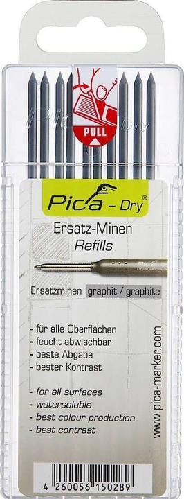 Immagine prodotto Pica Ricariche di ricambio a secco (Mine di ricambio, Grigio, 2.80 mm)