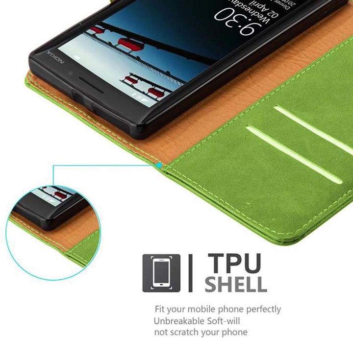 Actual product image Cadorabo Book Luxury Cover (Nokia Lumia 930, Nokia Lumia Icon 929)