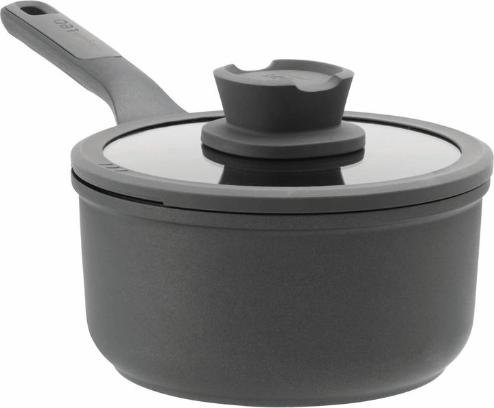 Image du produit BergHoff Casserole à servir Leo Stone+ 18 cm (18 cm, Casserole à manche, Aluminium)