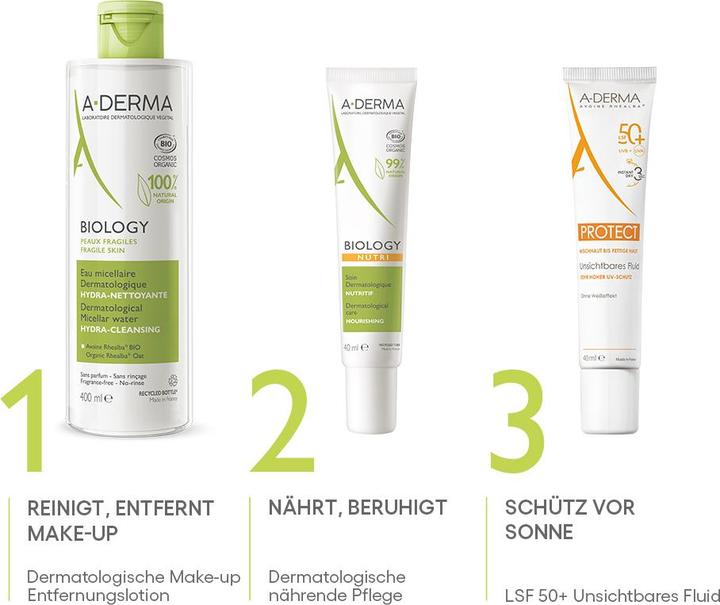 Produktbild A-Derma BIOLOGY Nutritive Creme Creme (40 ml, 24h Creme)
