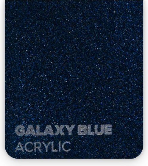 Immagine prodotto flux Pannello di vetro acrilico - Beambox Pro - Galaxy Blue (37.50 cm, 60 cm)