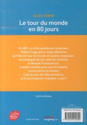 Produktbild Le tour du monde en 80 jours (Französisch, Jules, Verne, 2014)