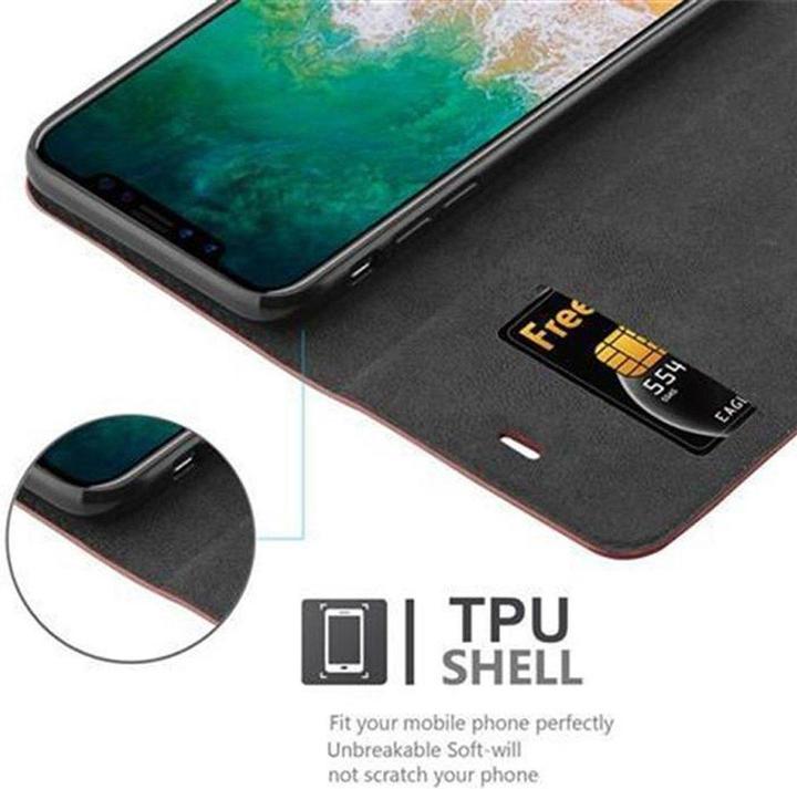 Productafbeelding Cadorabo Boek Onzichtbare Magneethoes (Apple iPhone X, Apple iPhone XS)