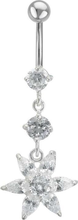 Produktbild Bijouteria Bauchpiercing (Edelstahl, Silber 925, Zirkonia)