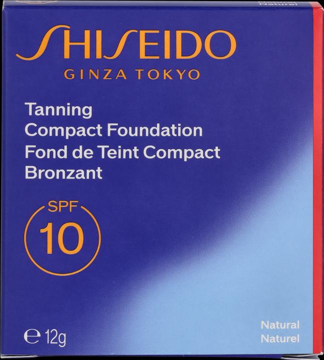 Actual product image Shiseido Sun Make-up Tanning Compact Foundation SPF 10 Natural / 12 g (Natural)