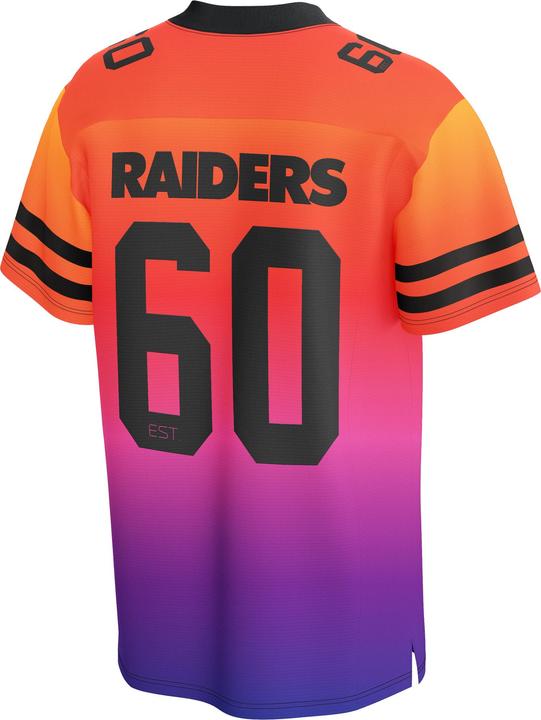 Actual product image Fanatics Las Vegas Raiders NFL SUNSET Mesh Supporters Jersey - L (L)