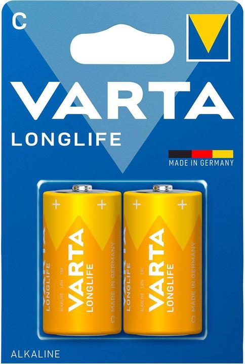 Image du produit Varta Longlife (2 pcs, C, 7600 mAh)