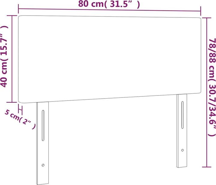 Produktbild VidaXL Conni (144 x 5 x 88 cm)