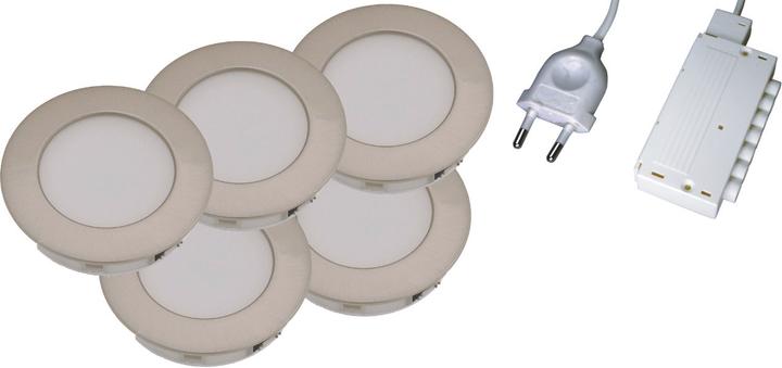 Actual product image L&S LED recessed luminaire set Moonlight HV 230 V (404 lm)